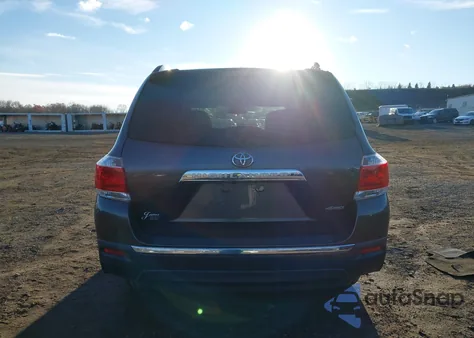 2011 Toyota Highlander Limited V6 from USA, damaged, VIN 5TDDK3EH4BS077692